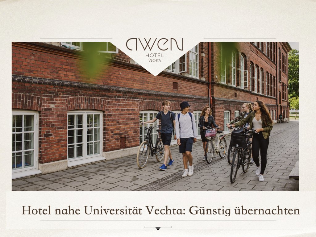 Hotel nahe Universität Vechta: Günstig übernachten