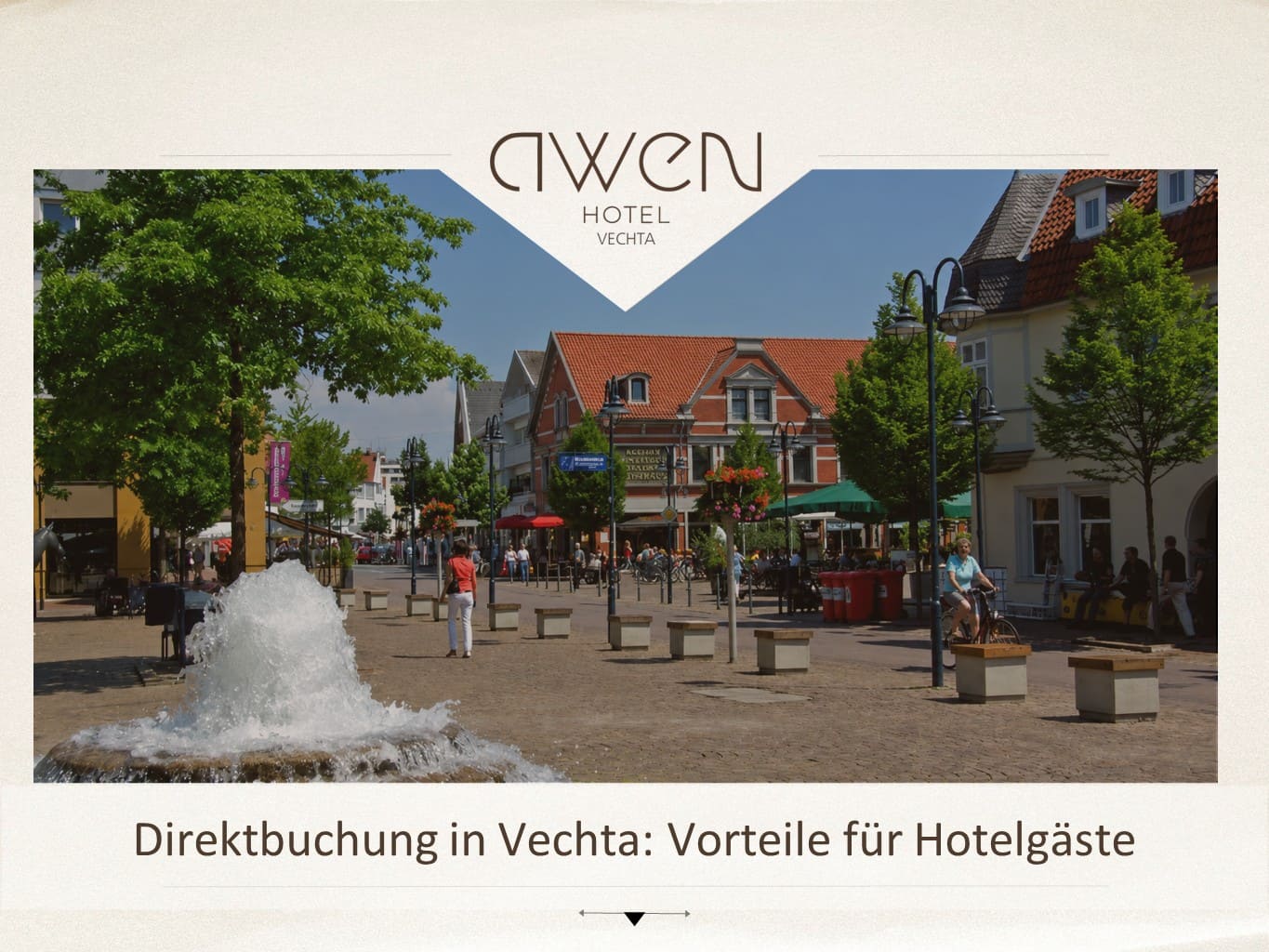 Direktbuchung in Vechta: Vorteile für Hotelgäste