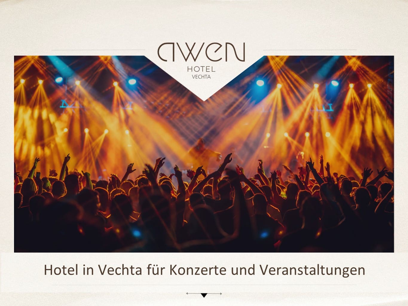 Hotel in Vechta für Konzerte und Veranstaltungen