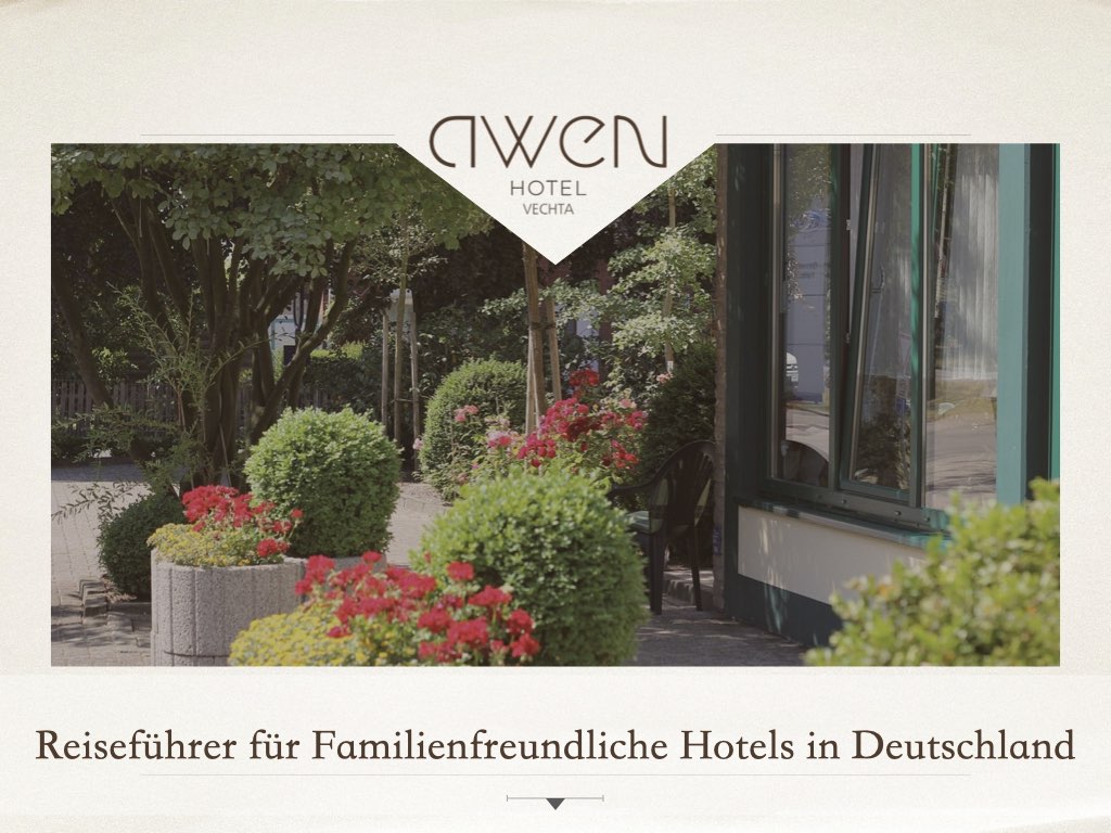 Familienhotel in Vechta: Aufenthalt im Awen Hotel