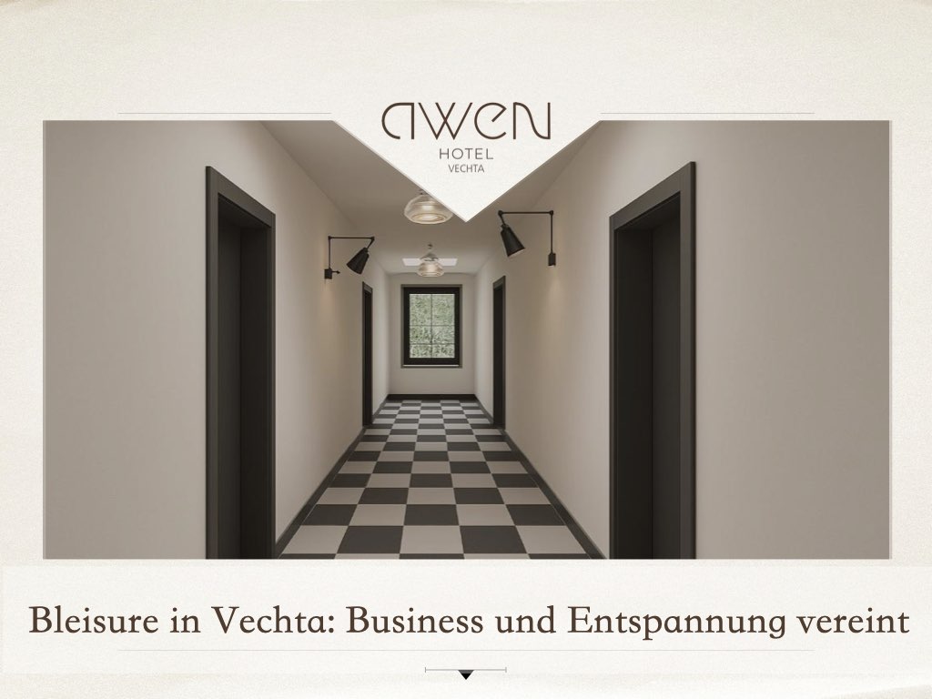 Bleisure in Vechta: Business und Entspannung vereint