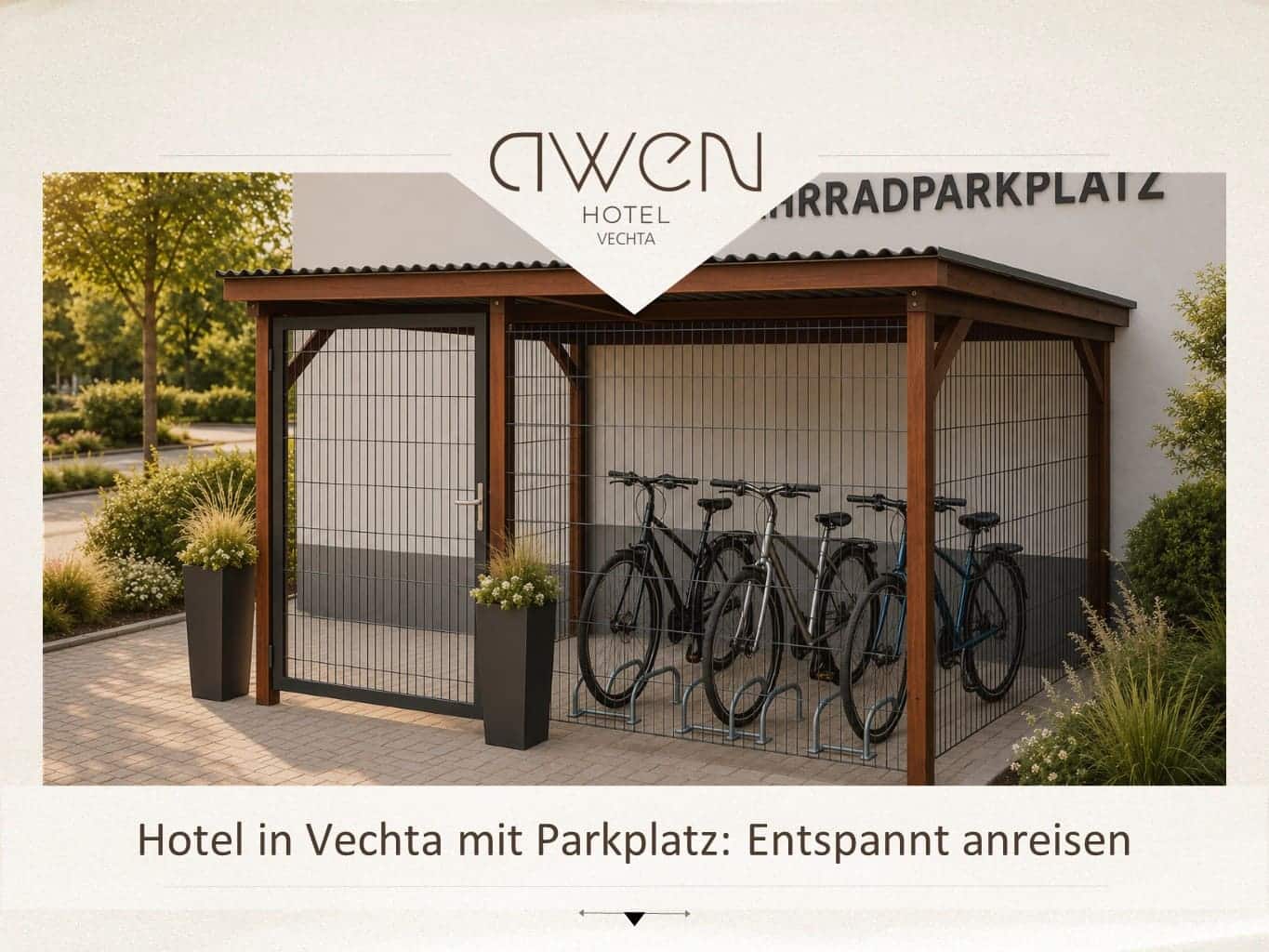 Hotel in Vechta mit Parkplatz: Entspannt anreisen