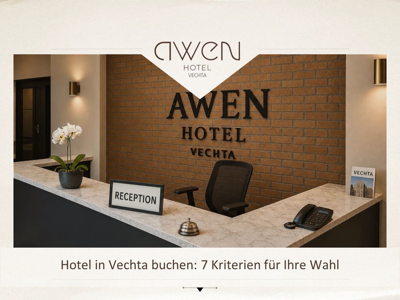 Hotel in Vechta buchen: 7 Kriterien für Ihre Wahl
