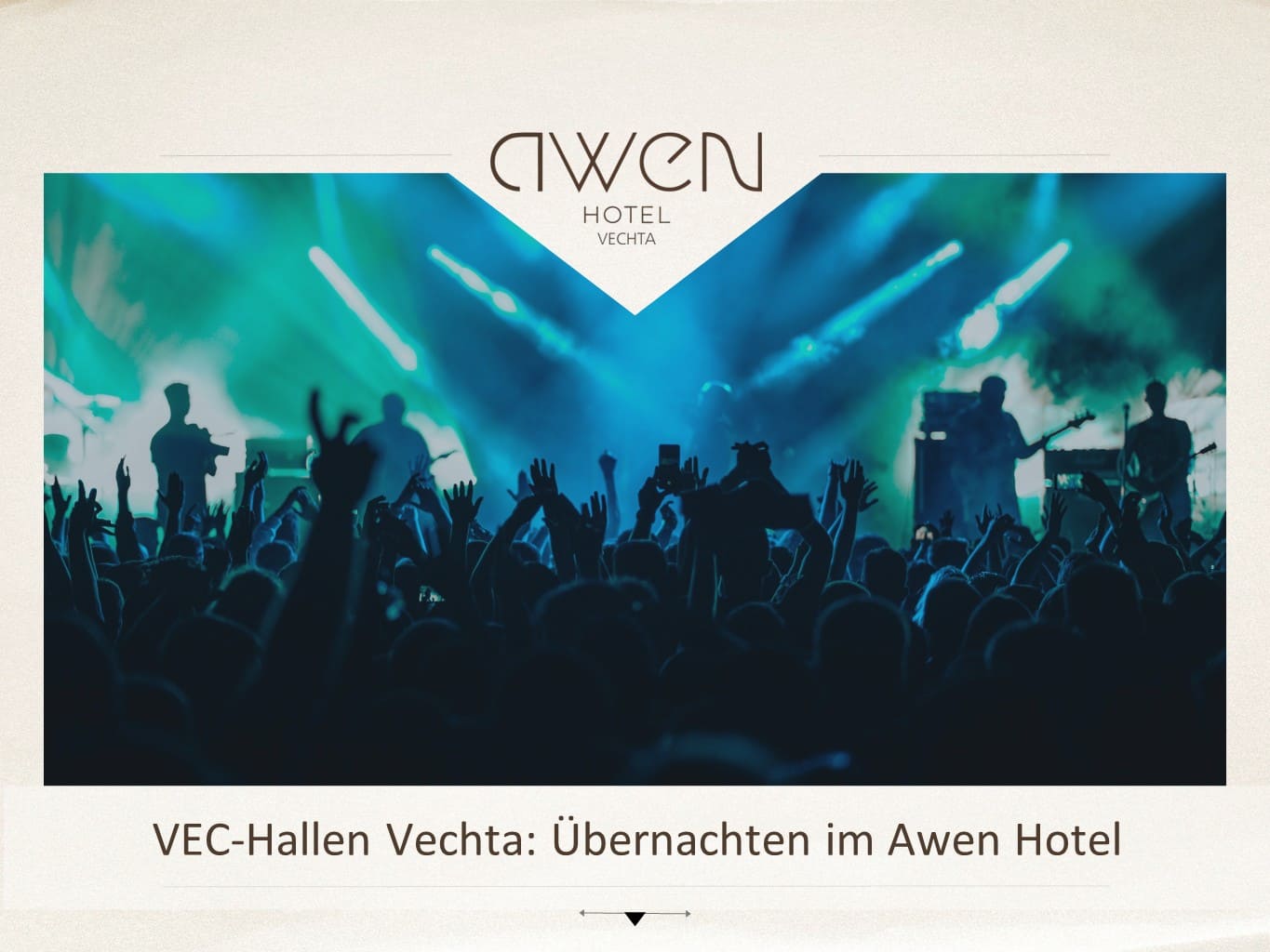 VEC-Hallen Vechta: Übernachten im Awen Hotel