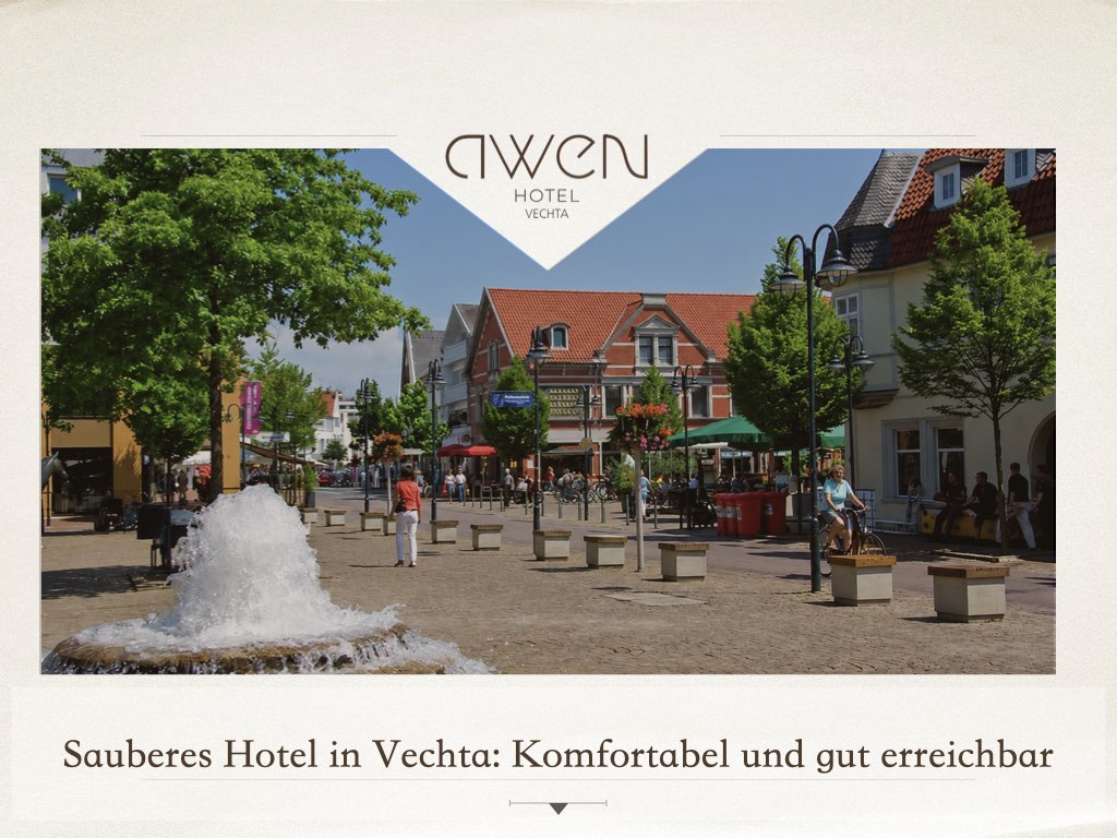Sauberes Hotel in Vechta: Komfortabel und gut erreichbar